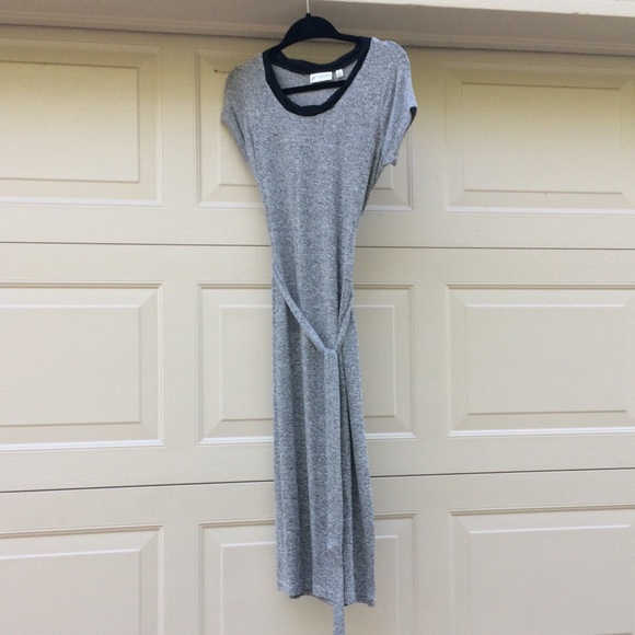 NWT💖Classic belted grey and black dress💖 - Picture 2 of 4
